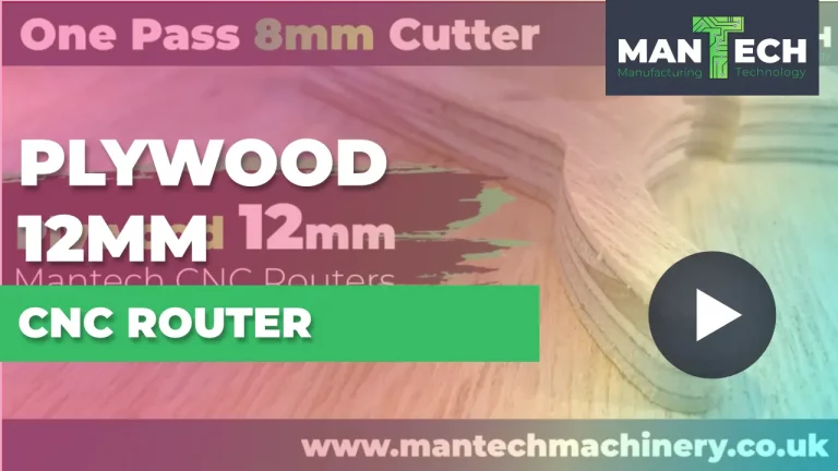 Cut 12mm Plywood in one pass with an 8mmm cutter