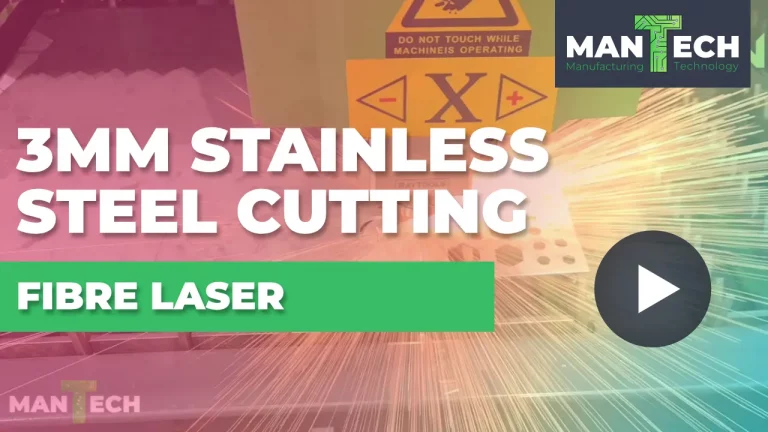3mm Stainless Steel Cutting - Titan Fibre Laser