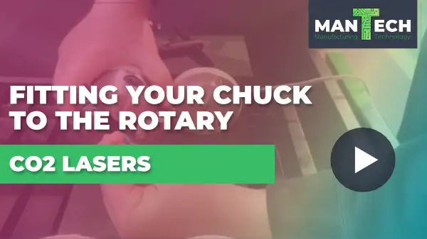 Fitting your chuck to the rotary device