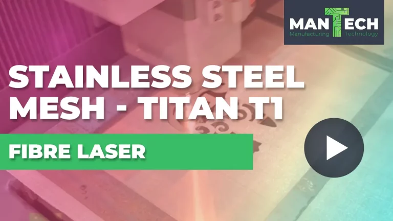 Stainless Steel Mesh Cutting - Titan T1