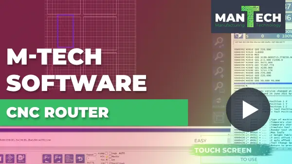 Quick look at our M-TECH CNC Router Software