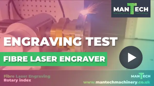 Fibre Laser Engraver Demo - Rotary Index Engraving