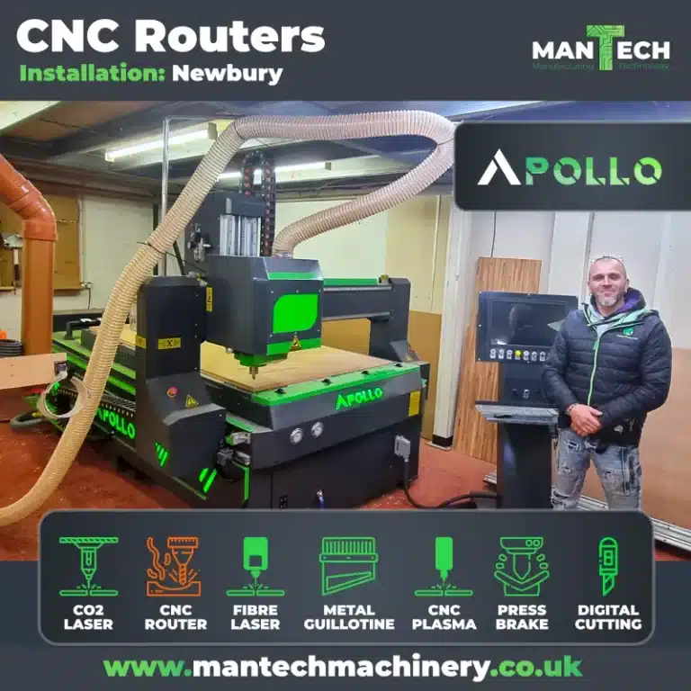 Apollo ATC CNC Router 1325 - Customer Installation UK