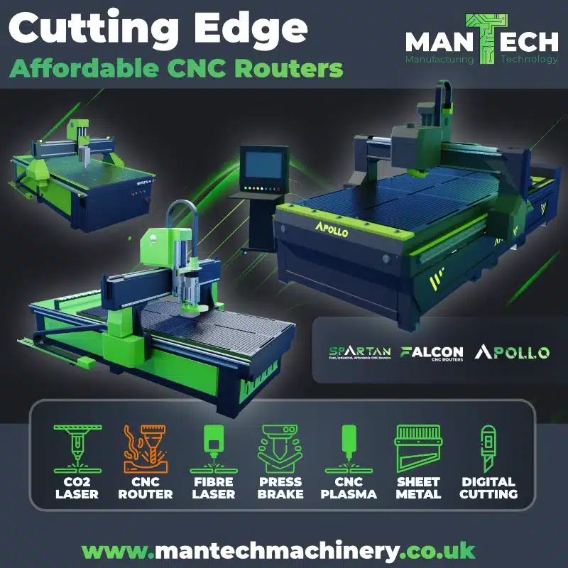Cutting Edge CNC Routers - Mantech Machinery