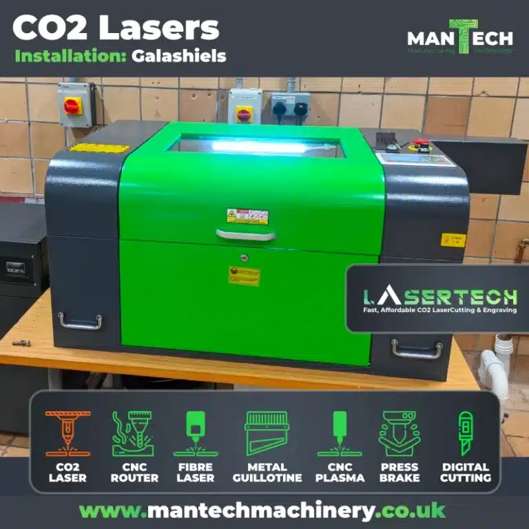 Desktop Laser Cutter By Mantech Machinery - Scotland