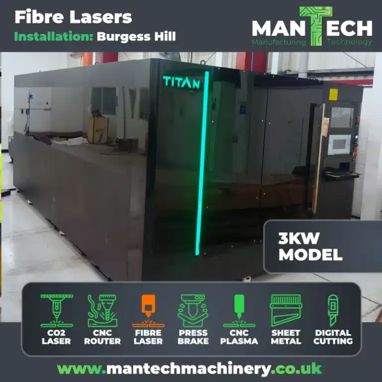 Titan T3 Fibre Laser Installation - 3kW UK