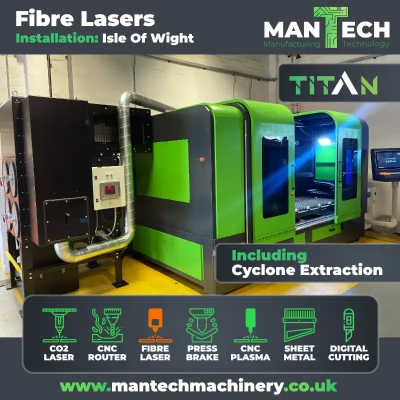 Fibre Lasers By Mantech UK - Installation Isle of Wight