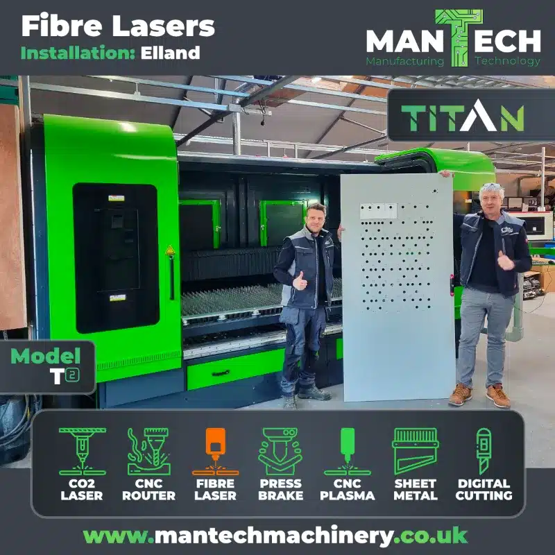 Fibre Laser Cutters - Installation in the UK by Mantech