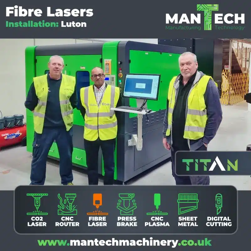 Fibre Lasers By Mantech UK - Installation in London