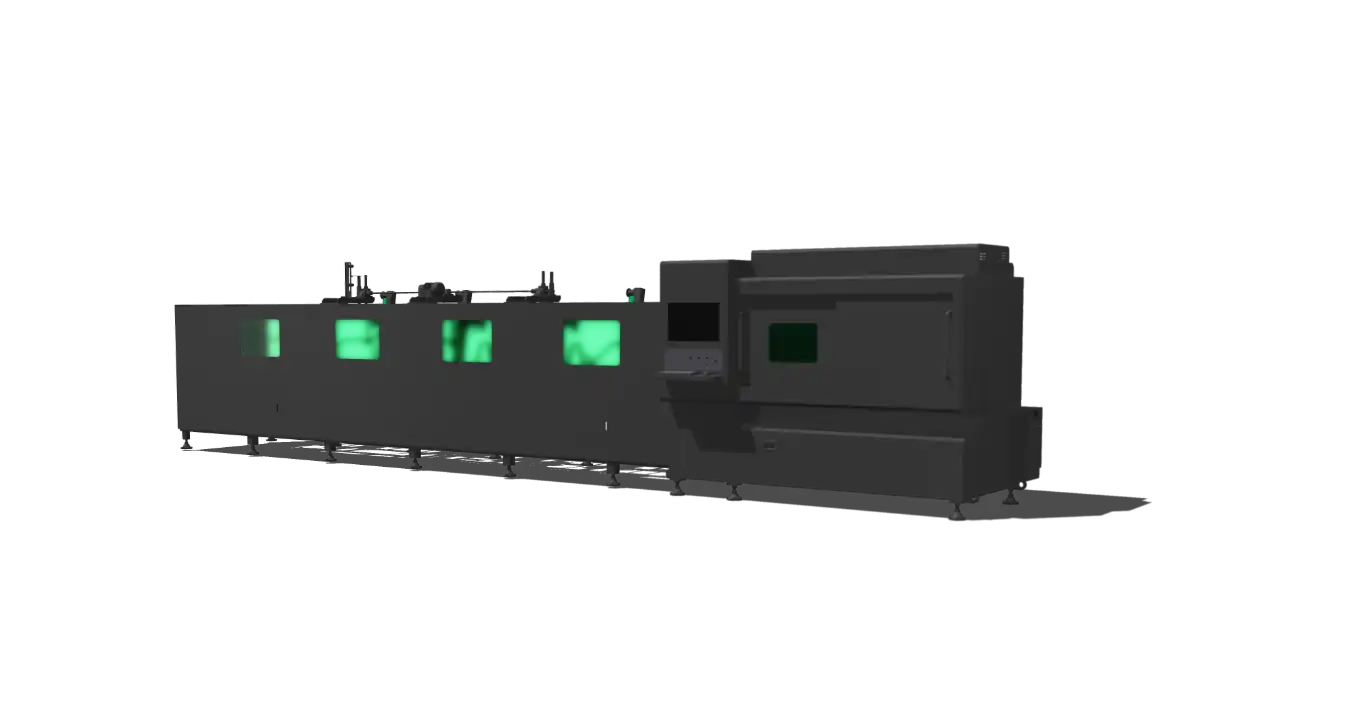 Wycinarka laserowa światłowodowa Titan X2 – system ładowania wiązek
